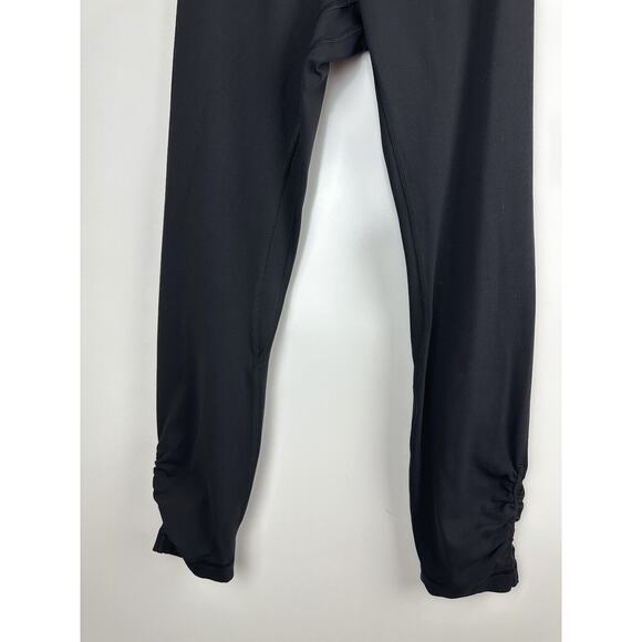 🦄 Rare Lululemon Align High Rise Crop 23" Twist Waist Legging Pant Black Size 4 - Picture 5 of 15